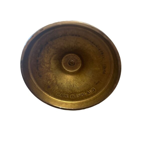 Vintage Brass Candlestick Holder Made In England - Picture 3 of 5